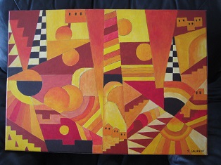 peinture de Josette Bude Laurent